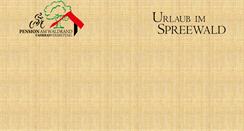 Desktop Screenshot of pension-am-waldrand.de